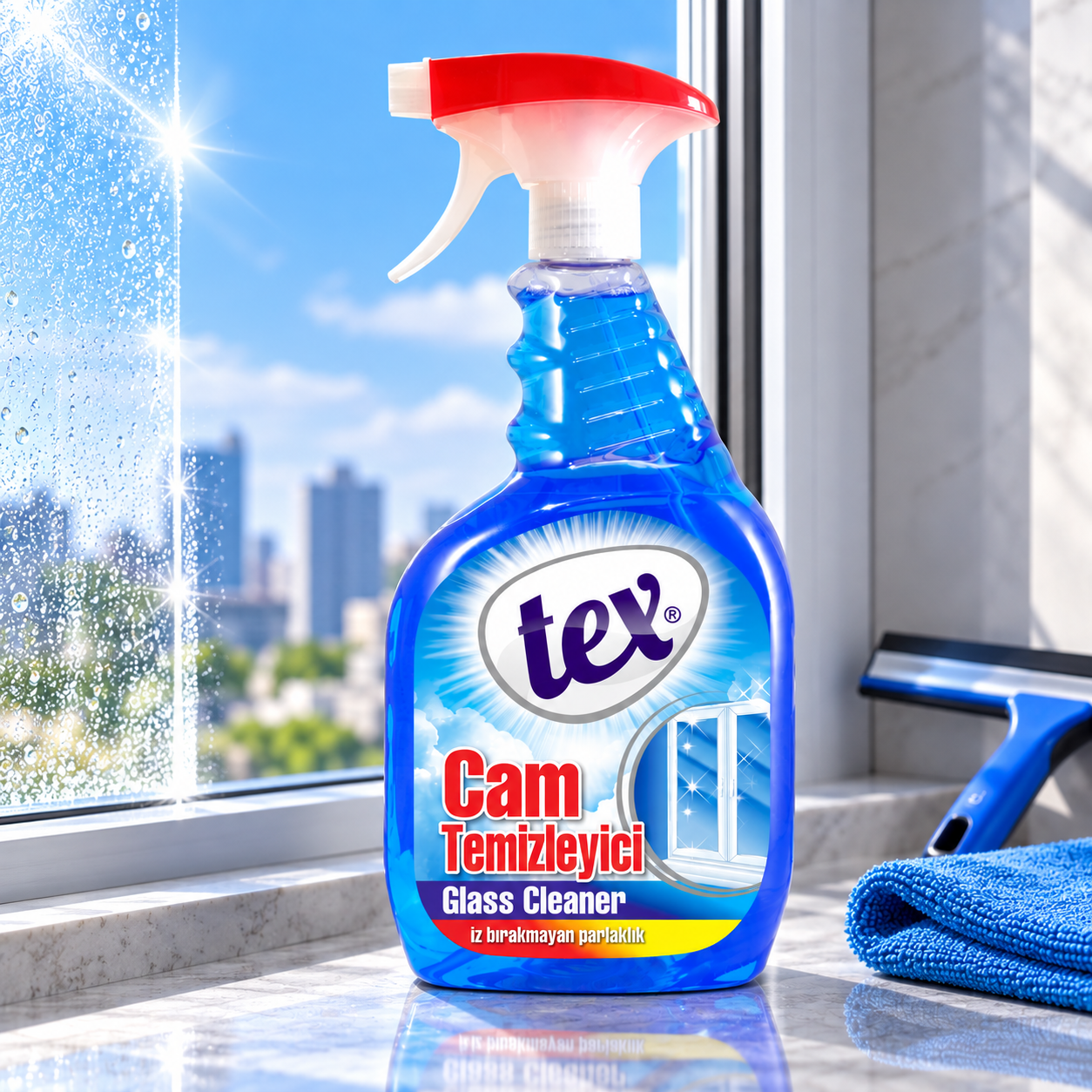 Tex Cam Temizleyici Sprey 750 Ml