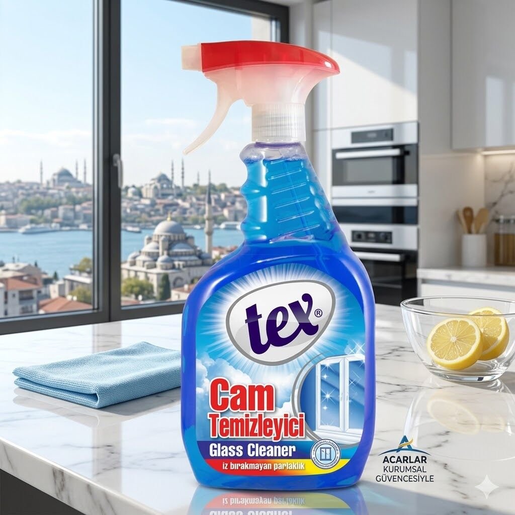 Tex Cam Temizleyici Sprey 750 Ml