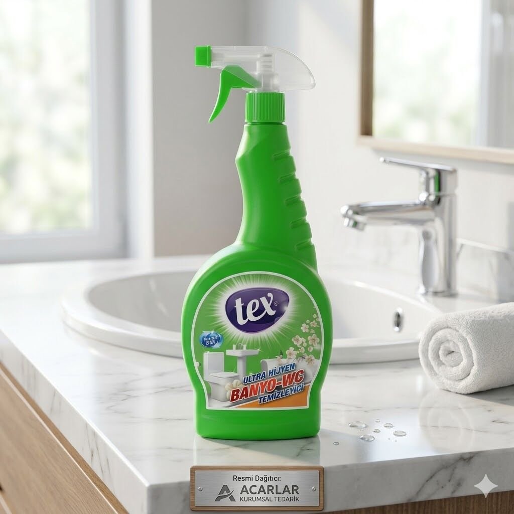 Tex Banyo ve WC Temizleyici Yeşil Ambalaj 750 Gr