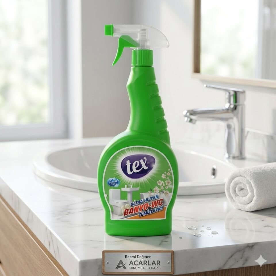 Tex Banyo ve WC Temizleyici Yeşil Ambalaj 750 Gr