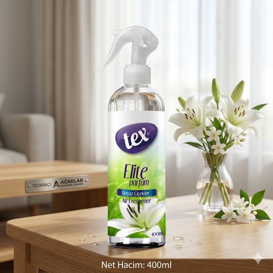 Tex Oda Parfümü Elite Beyaz Çiçekler 400 Gr