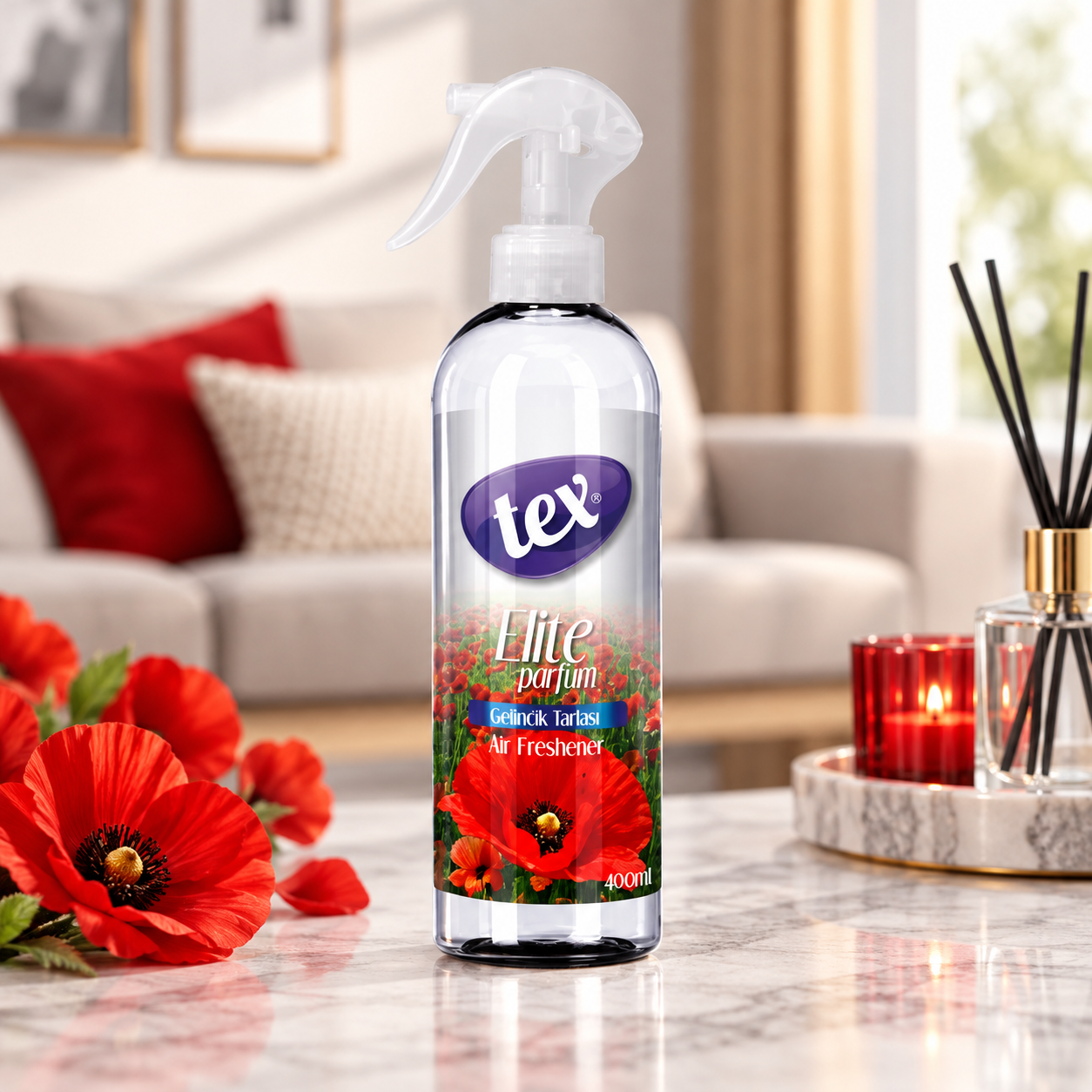 Tex Oda Parfümü Elite Gelincik Tarlası 400 Gr