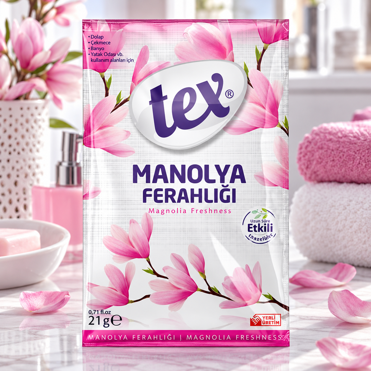 Tex Dolap ve Çekmece Kokusu Manolya Ferahlığı 21 Gr