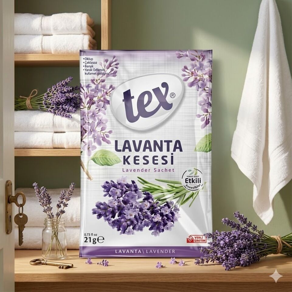 Tex Dolap ve Çekmece Kokusu Lavanta Kes. 21 Gr