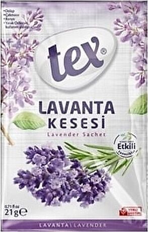 Tex Dolap ve Çekmece Kokusu Lavanta Kes. 21 Gr