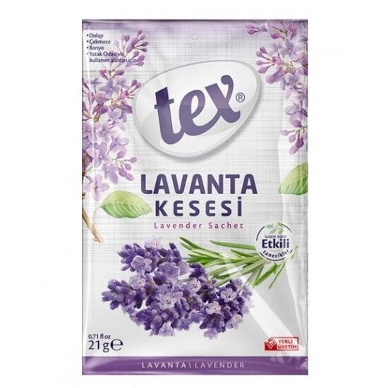 Tex Dolap ve Çekmece Kokusu Lavanta Kes. 21 Gr