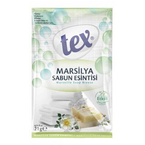 TEX DOLAP & ÇEKMECE KOKUSU MARSİLYA SAB.21 GR * 24 ADET 21GR