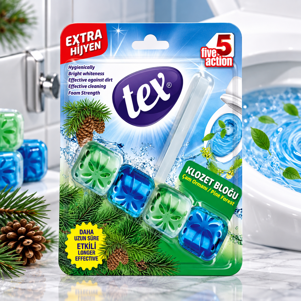 Tex Wc Klozet Bloğu (Çam Ormanı) 50 Gr