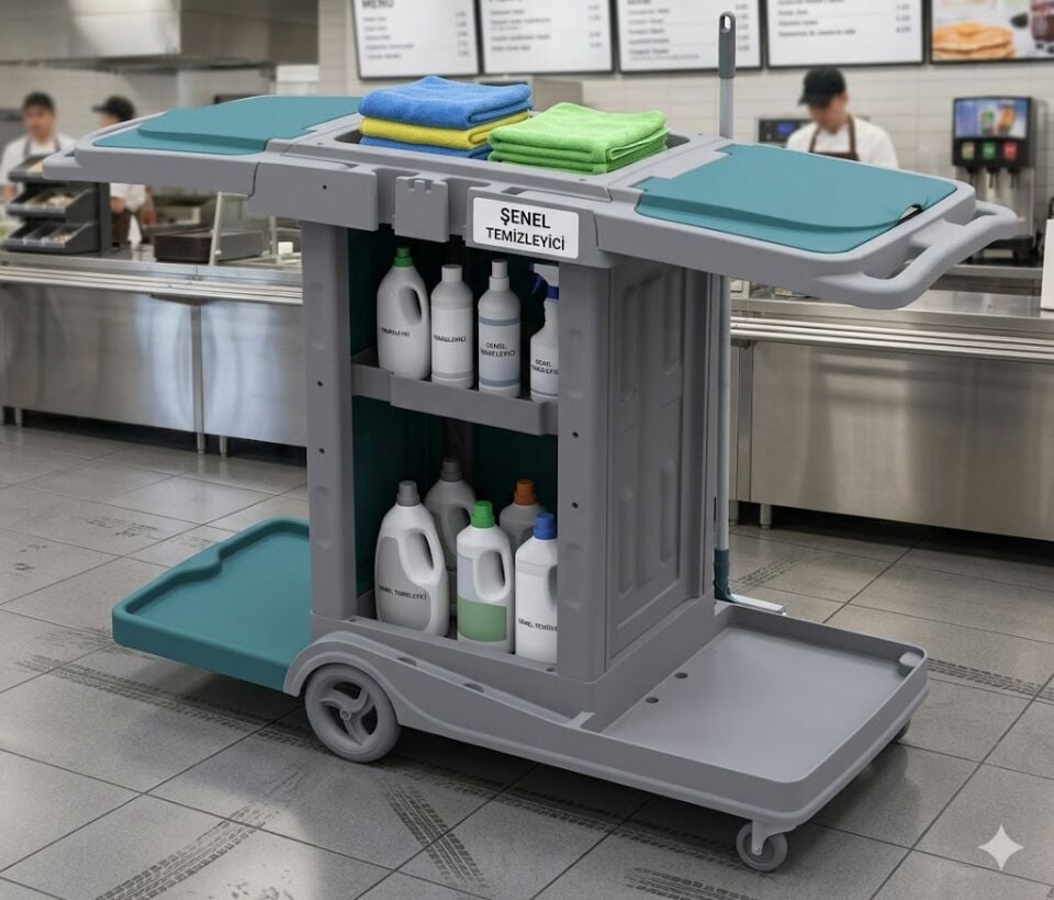 Herkül Fast Food Kat Arabası 580X980X560