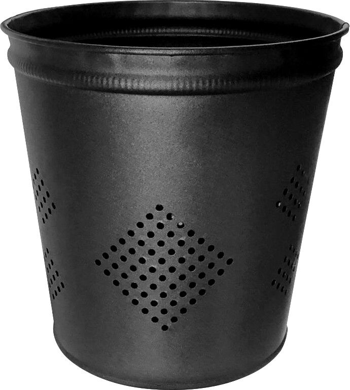 Metal Masa Altı Delikli Çöp Kovası 13 Lt.