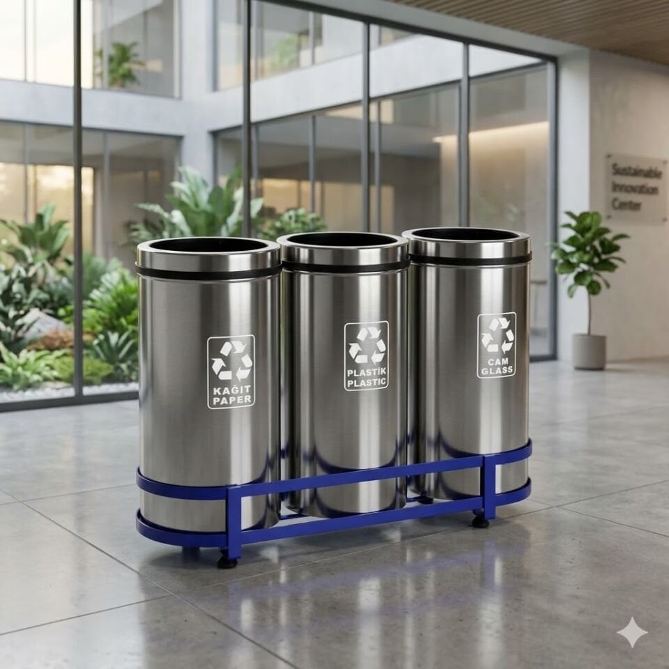 Geri Dönüşüm 3 Lü Çemberli