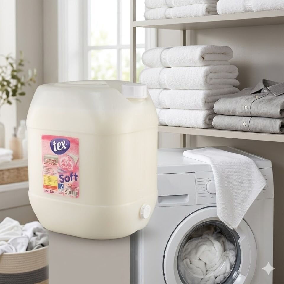 Tex Çamaşır Yumuşatıcıları Beyaz 30 Kg