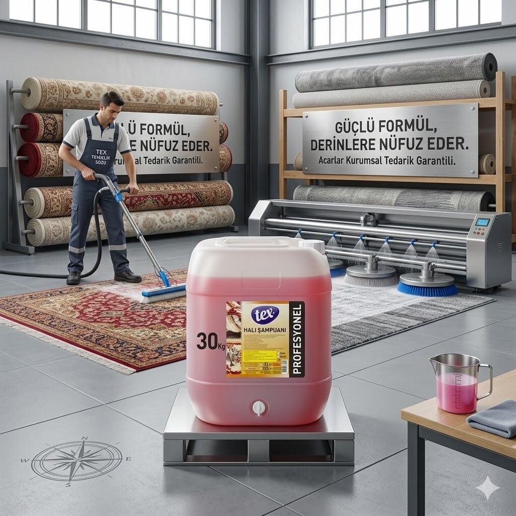 Halı Şampuanı 30 Kg
