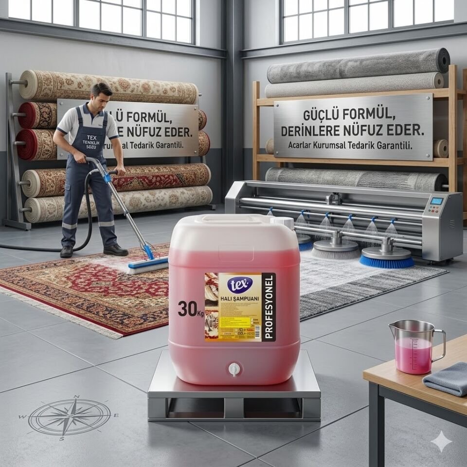 Halı Şampuanı 30 Kg