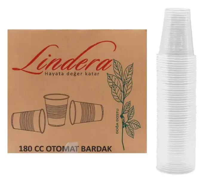 Lindera 180 Cc Plastik Bardak 3000 Li