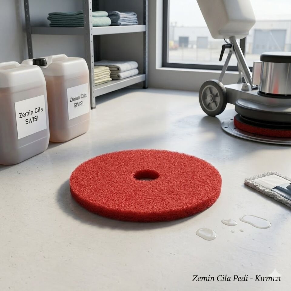 Zemin Cila Pedi 35 Cm Kırmızı