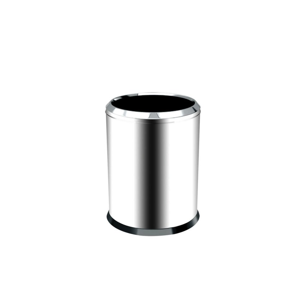 Krom Çemberli Çöp Kovası 5 Lt.