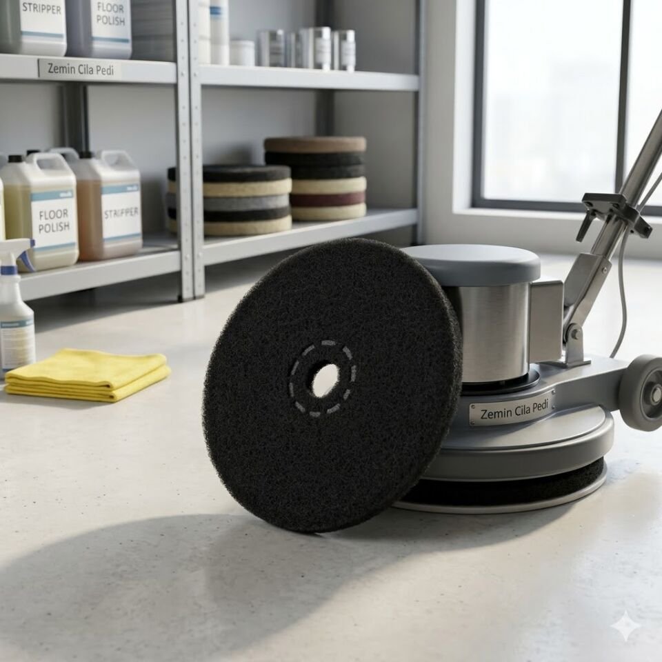 Zemin Cila Pedi 35 Cm Siyah
