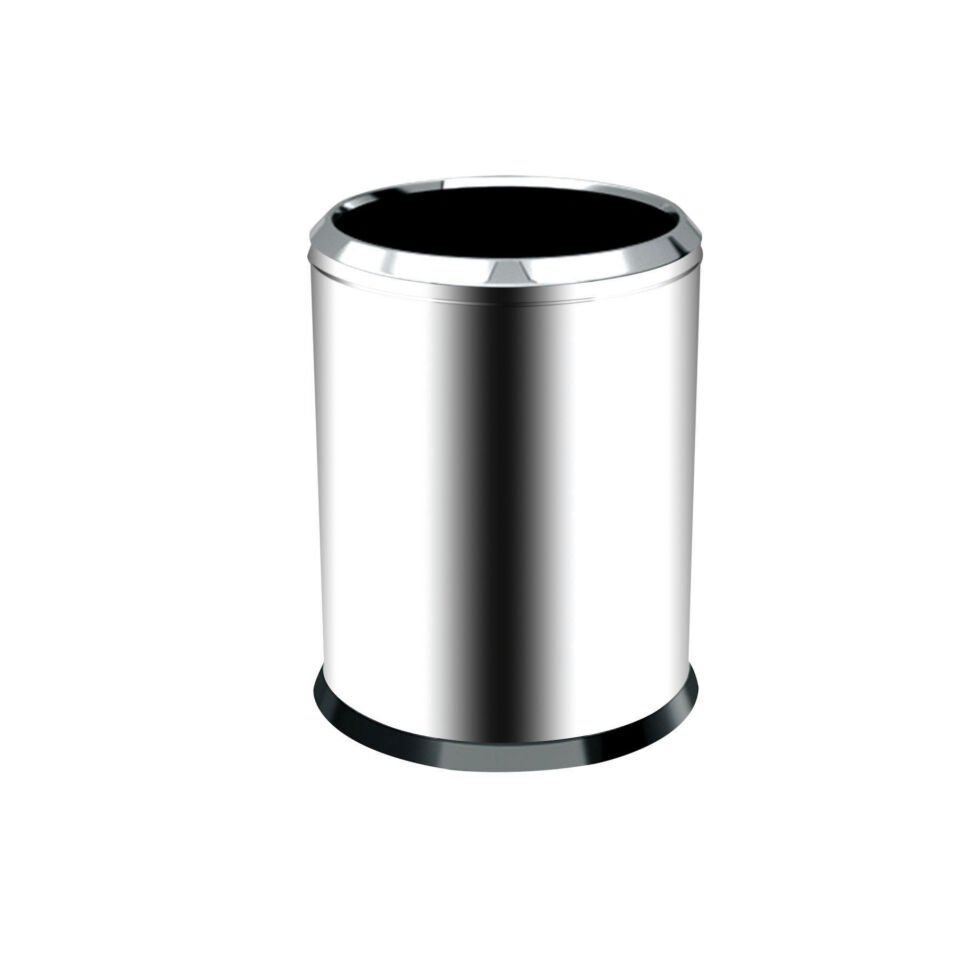 Krom Çemberli Çöp Kovası 12 Lt.