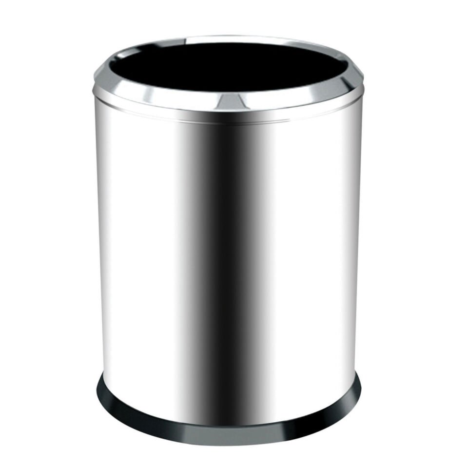 Krom Çemberli Çöp Kovası 32 Lt.