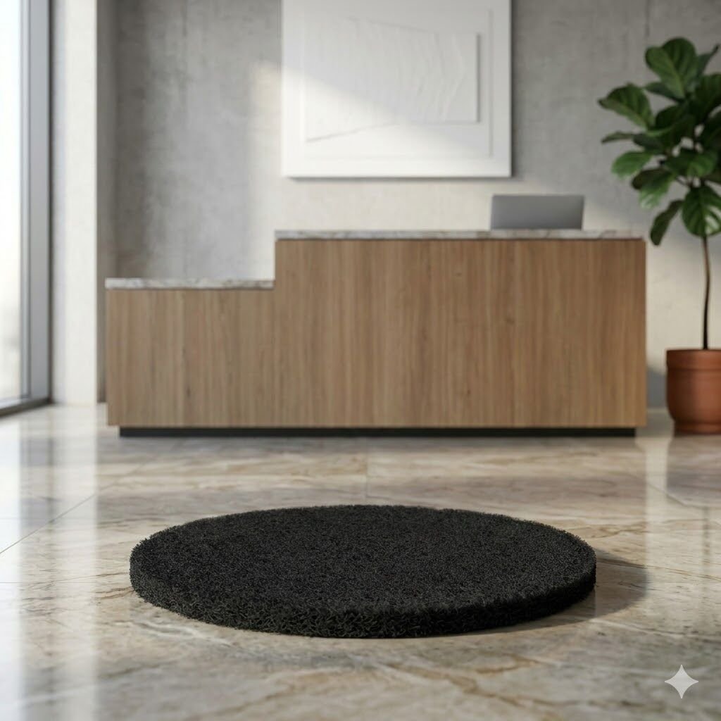 Zemin Cila Pedi 43 cm Siyah - Derinlemesine Temizlik