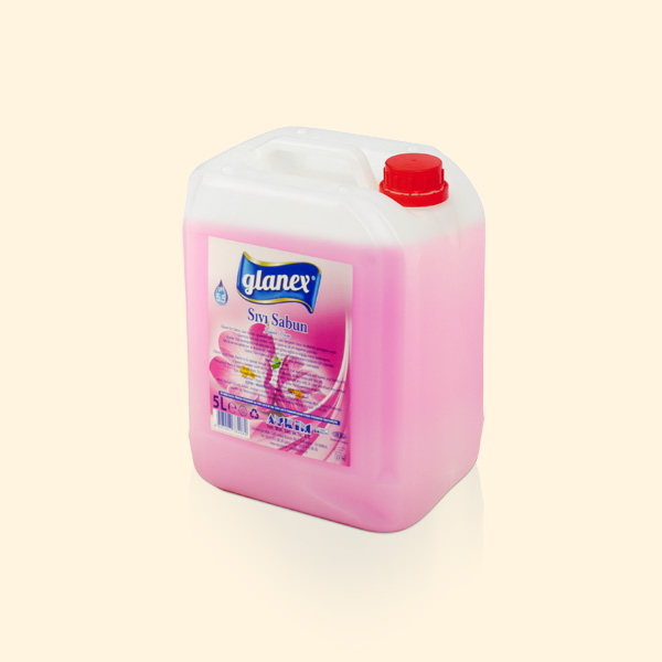 Glanex Sıvı El Sabunu Pembe 5Kg