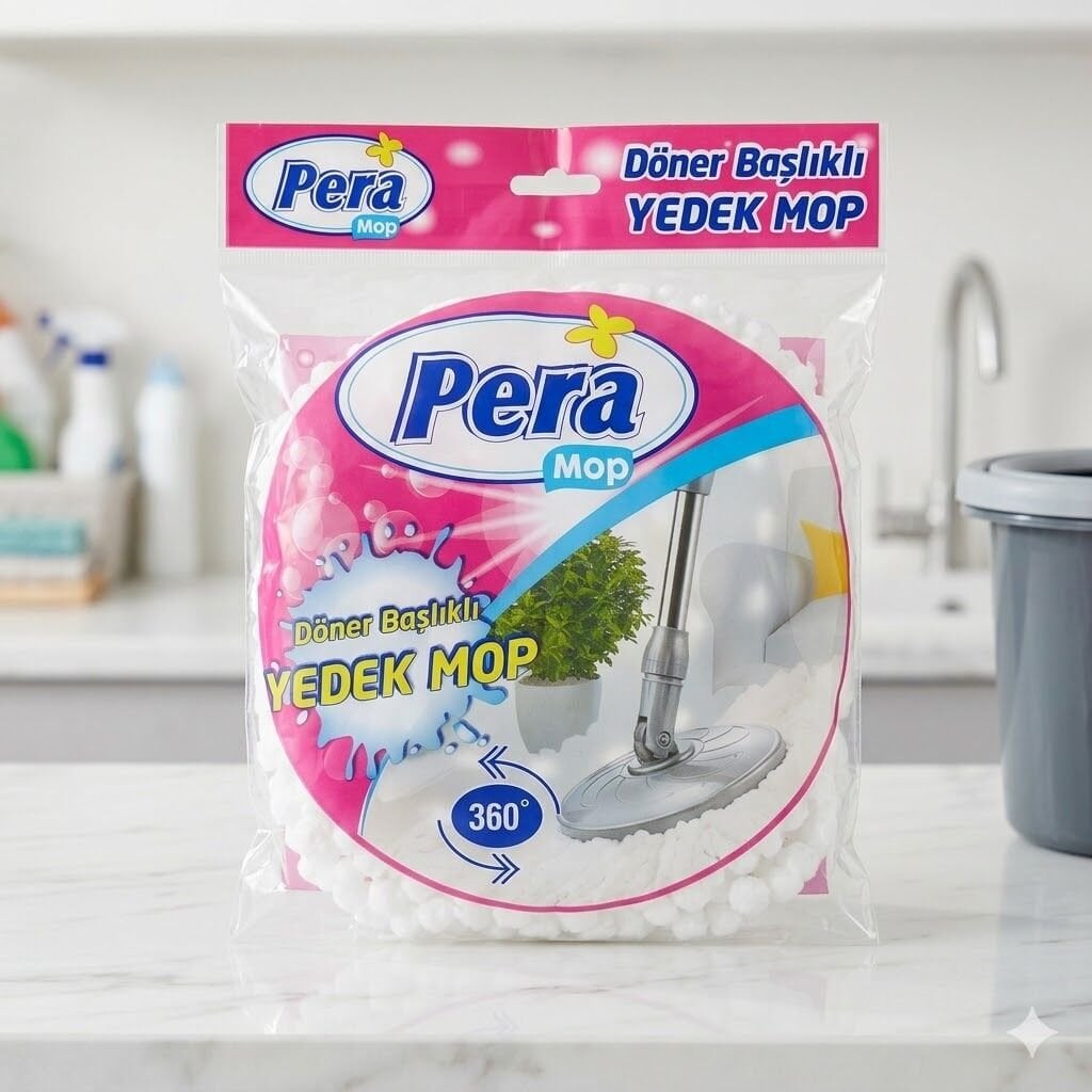 Döner Başlıklı Yedek Mop Yedeği 110 Gr