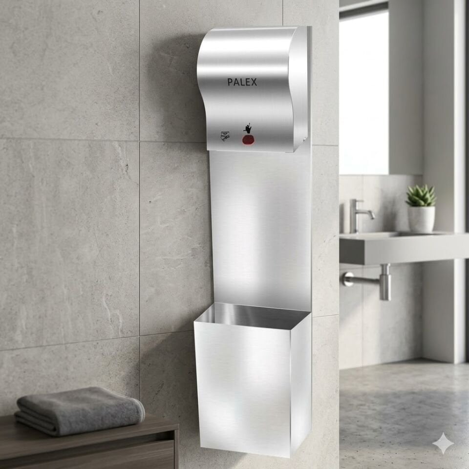 Krom Kombine Set 21 Cm Havlu Makineli