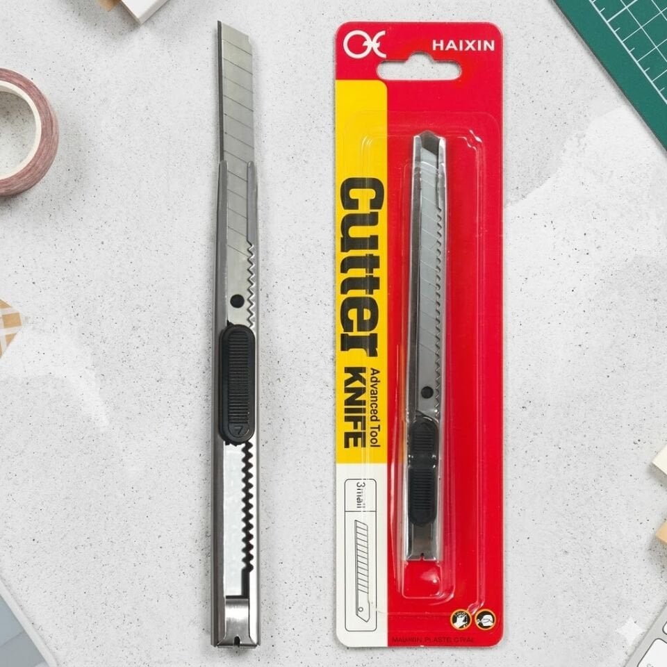 Haıxın Hx - 16 Cutter Knıfe Mini Metal Maket Bıçak
