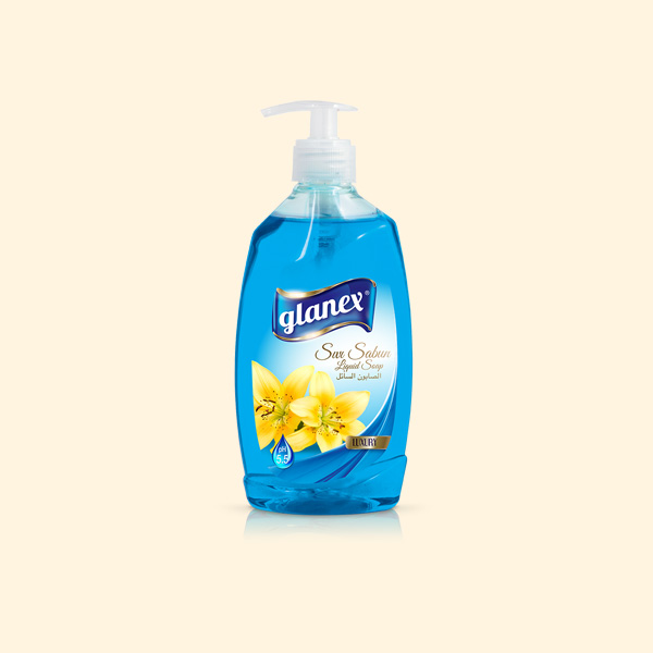 Glanex Sıvı El Sabunu Aquamarine (Mavi) 400 Gr