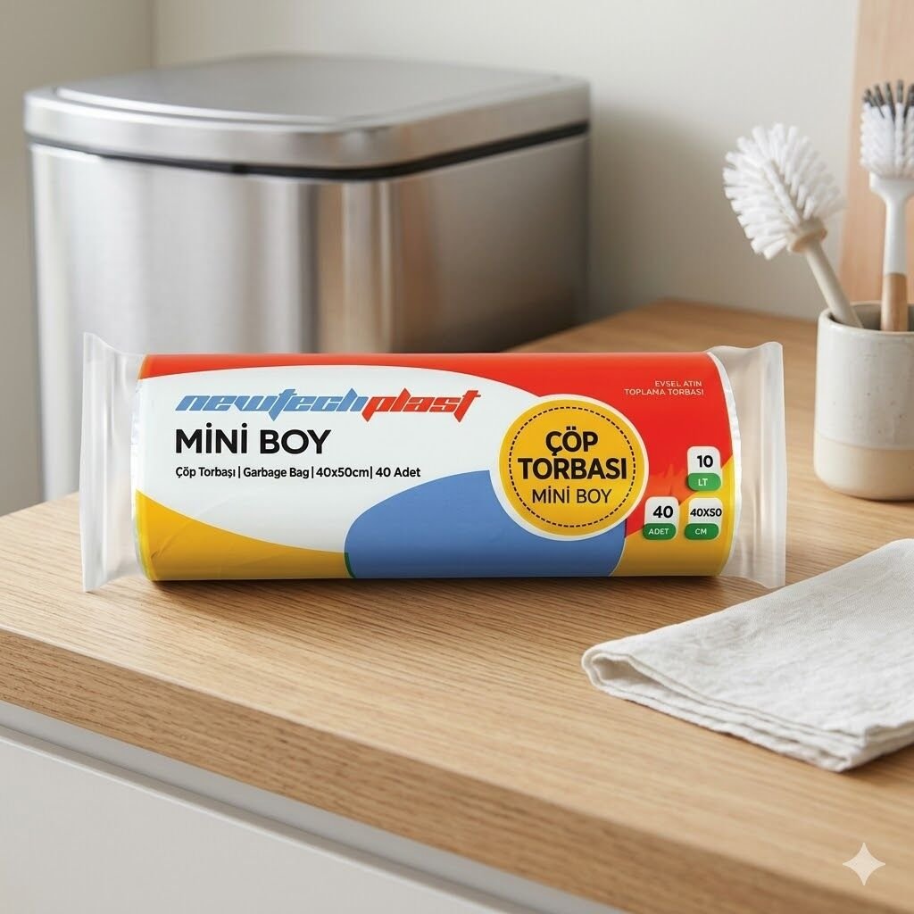 Newtech Mini Çöp Poşeti 40*50