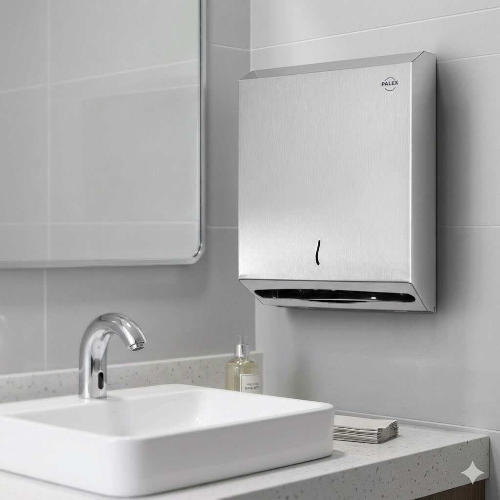 Krom Z Katlama Kağıt Havlu Dispenseri 400’Lü