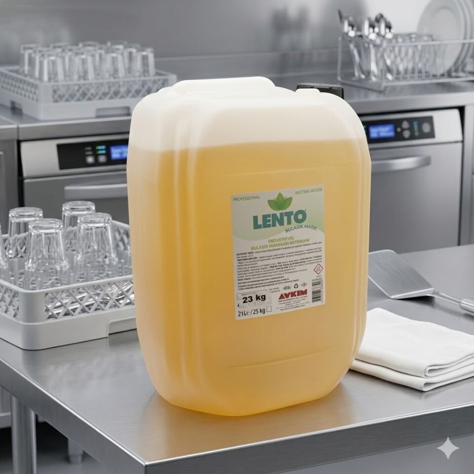 Lento Matik Endüstriyel Bulaşık Makinesi Deterjanı 23Kg