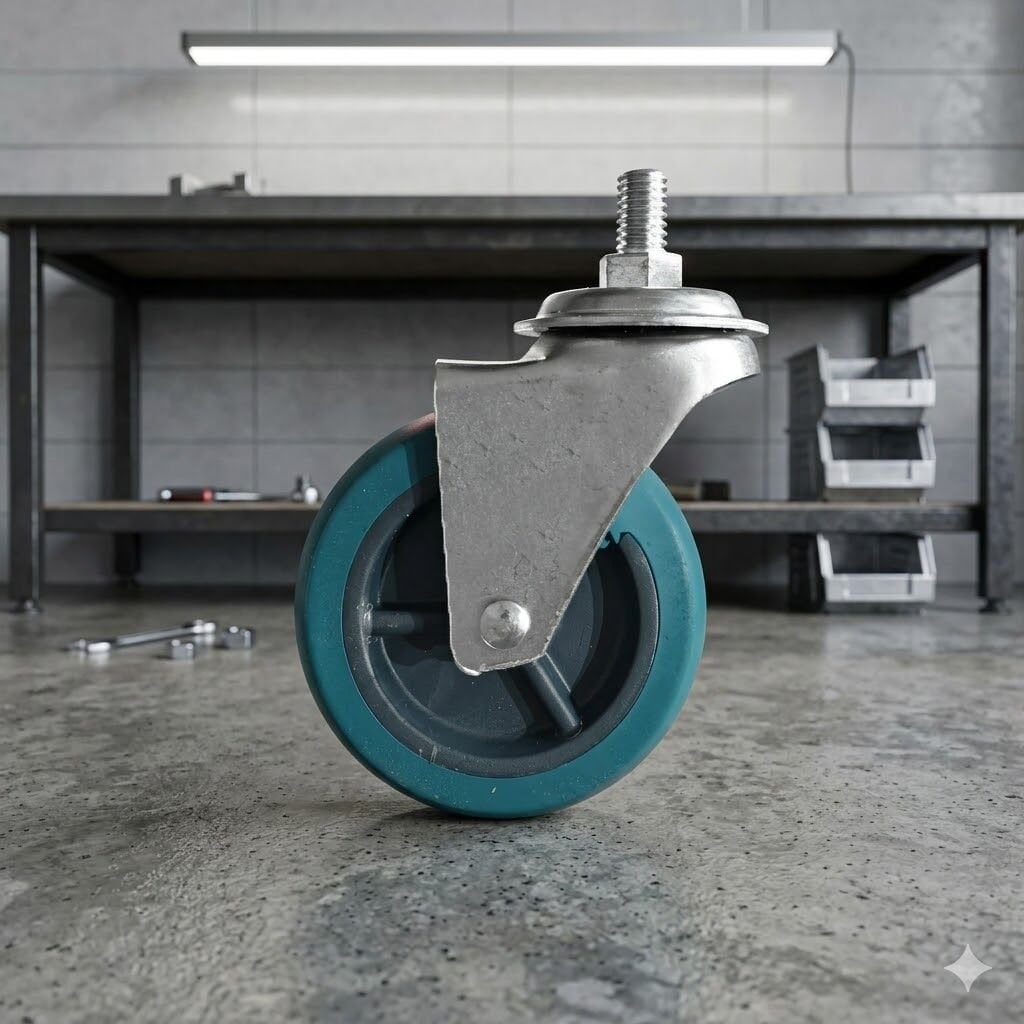 Vidalı Teker (Yakamoz / Çapraz Arabalar İçin) Ø 100 Mm