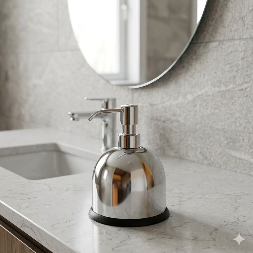 Krom Küre Sıvı Sabunluk (275 Cc)