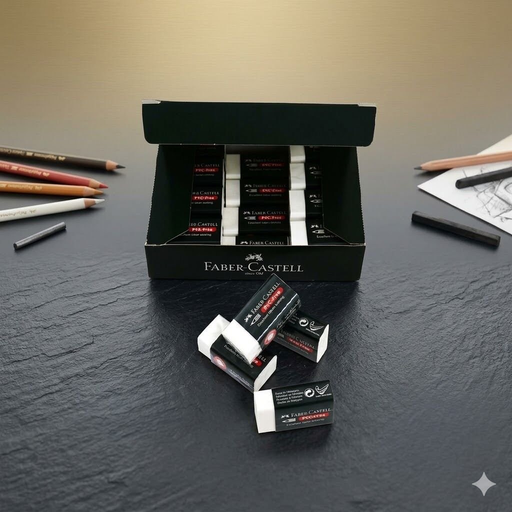 Faber 188524-24 Silgi Beyaz 7085