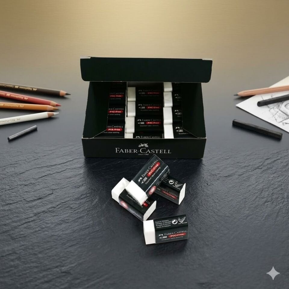 Faber 188524-24 Silgi Beyaz 7085