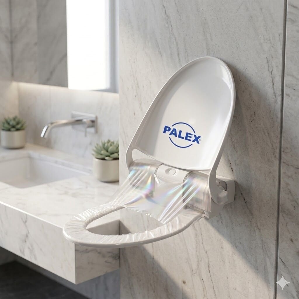 Hijyenik Klozet Kapak Örtüsü Dispenseri