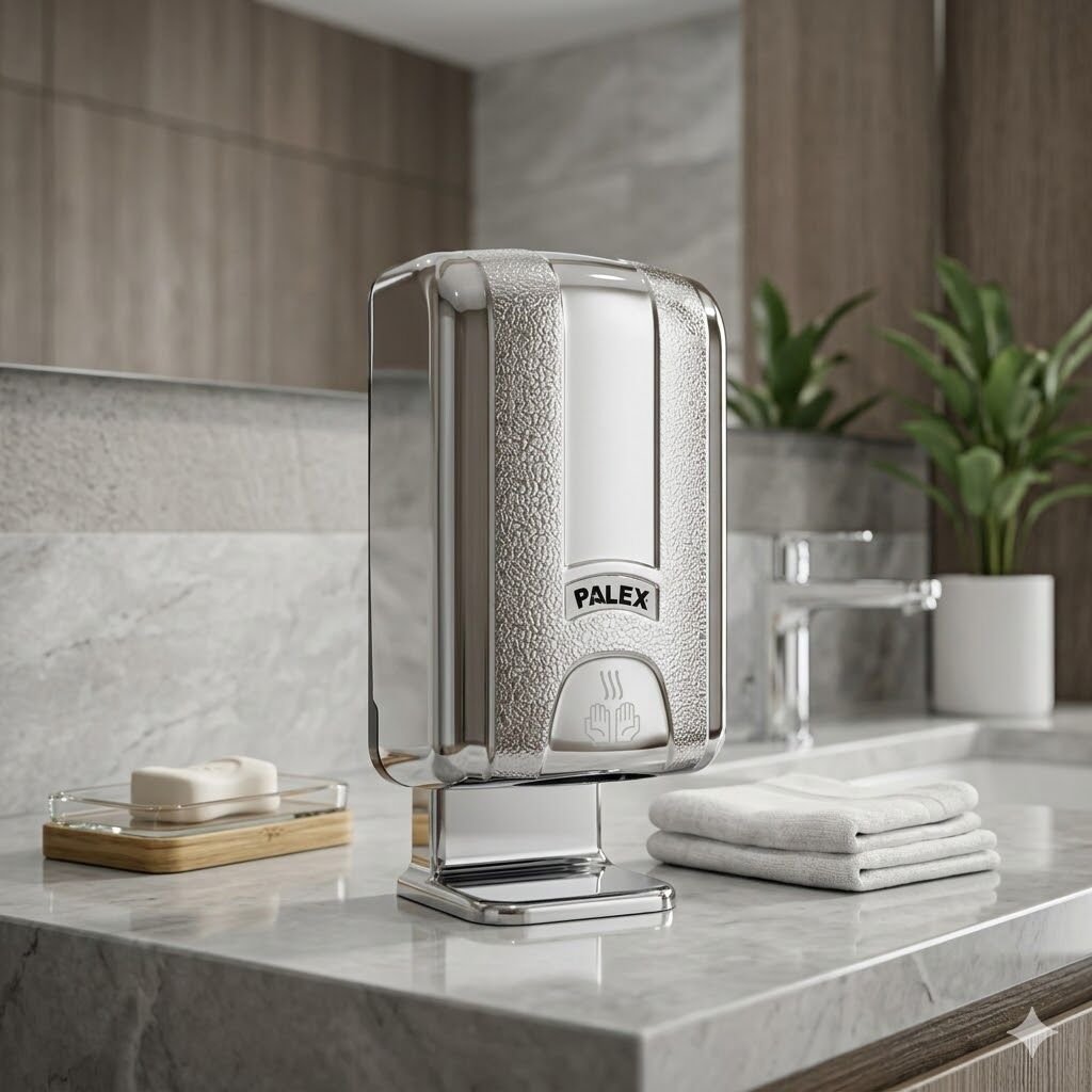 Kartuşlu Sensörlü Köpük Sabun Dispenseri Krom Kaplama