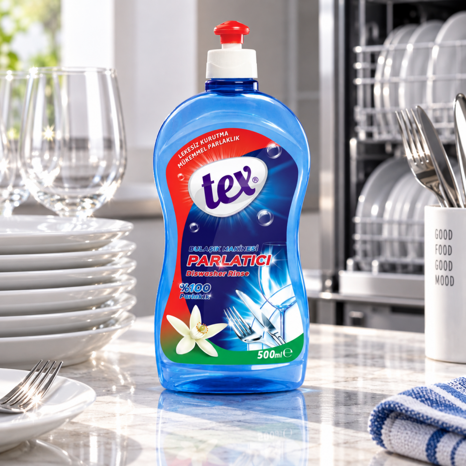 Tex Bulaşık Makina Parlatıcı 500 ml