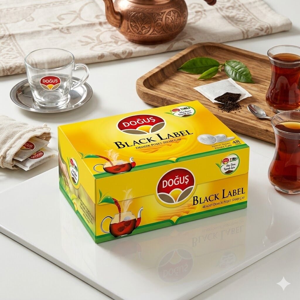 Doğuş Demlik Poşet Siyah Çay 48 li