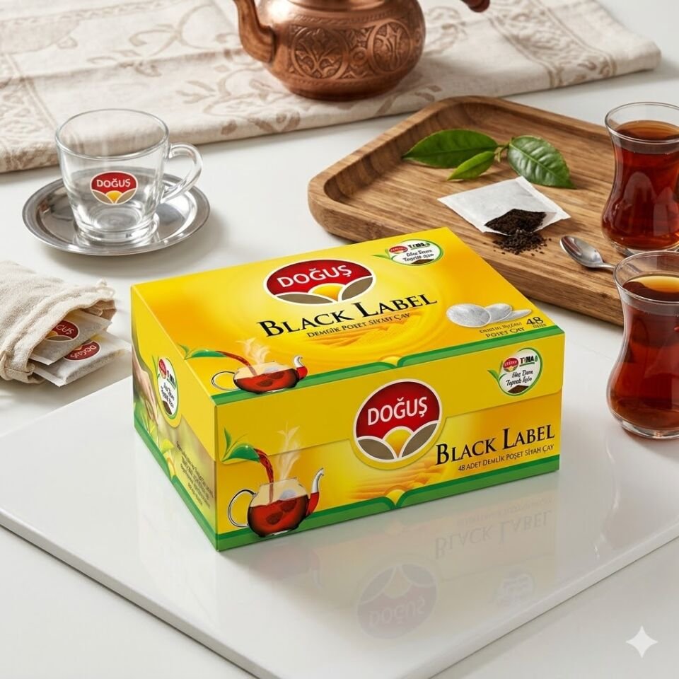 Doğuş Demlik Poşet Siyah Çay 48 li
