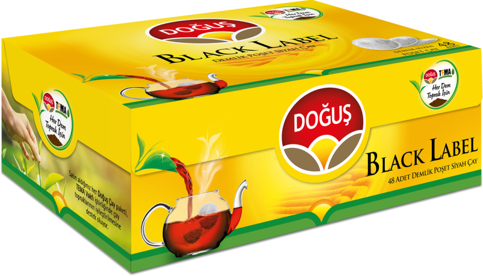 Doğuş Demlik Poşet Siyah Çay 48 li
