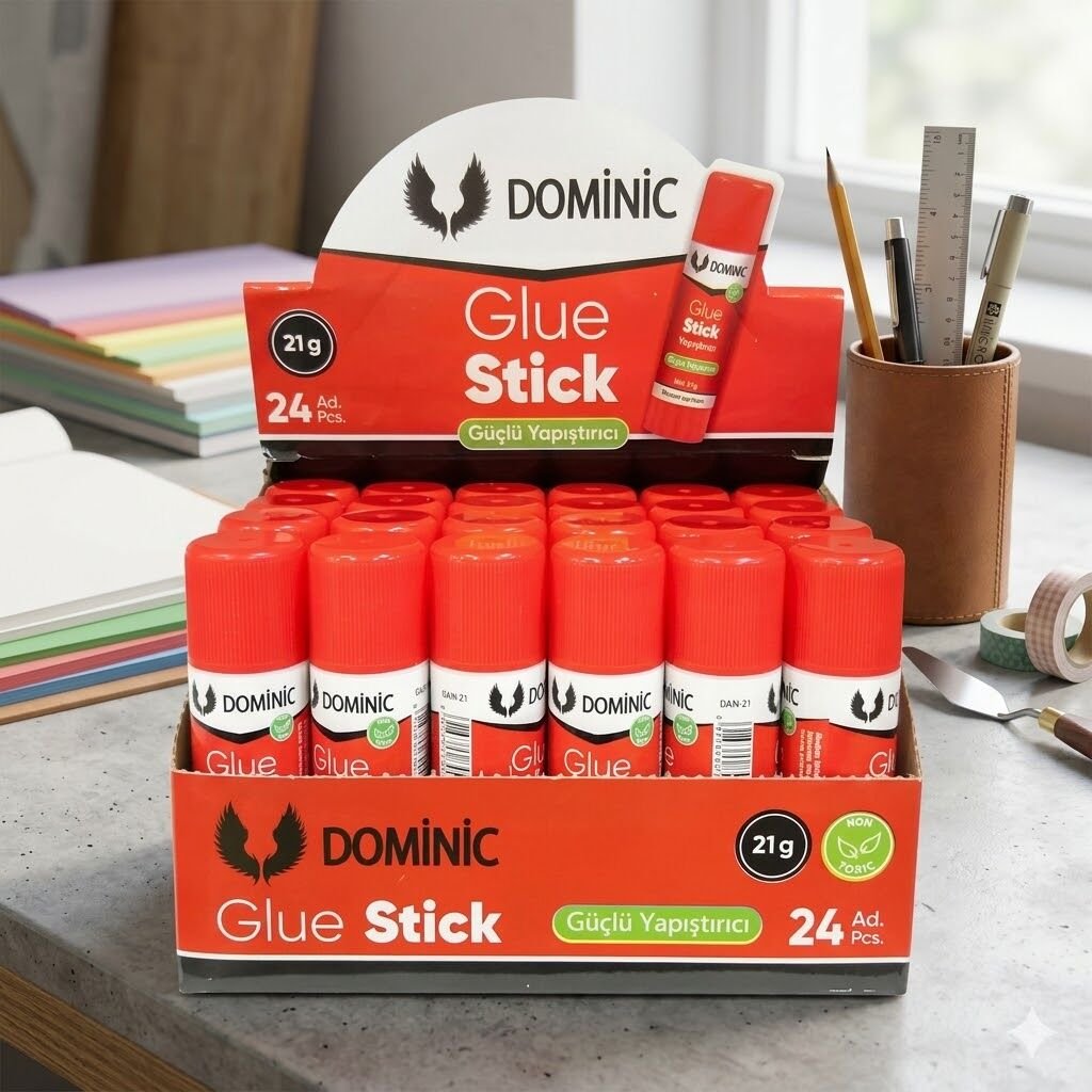Dominic Glue Stick Yapıştırıcı 21 Gr