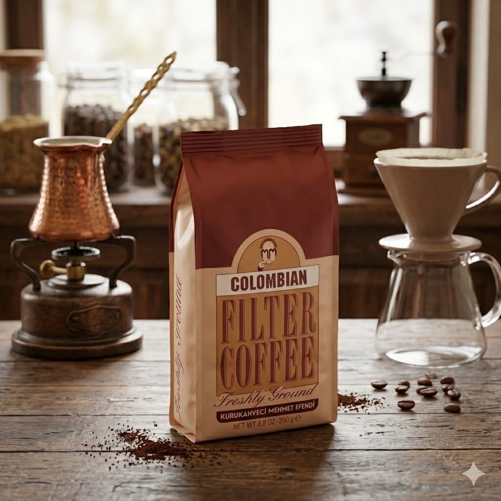 Filtre Kahve Colombian 250 Gr