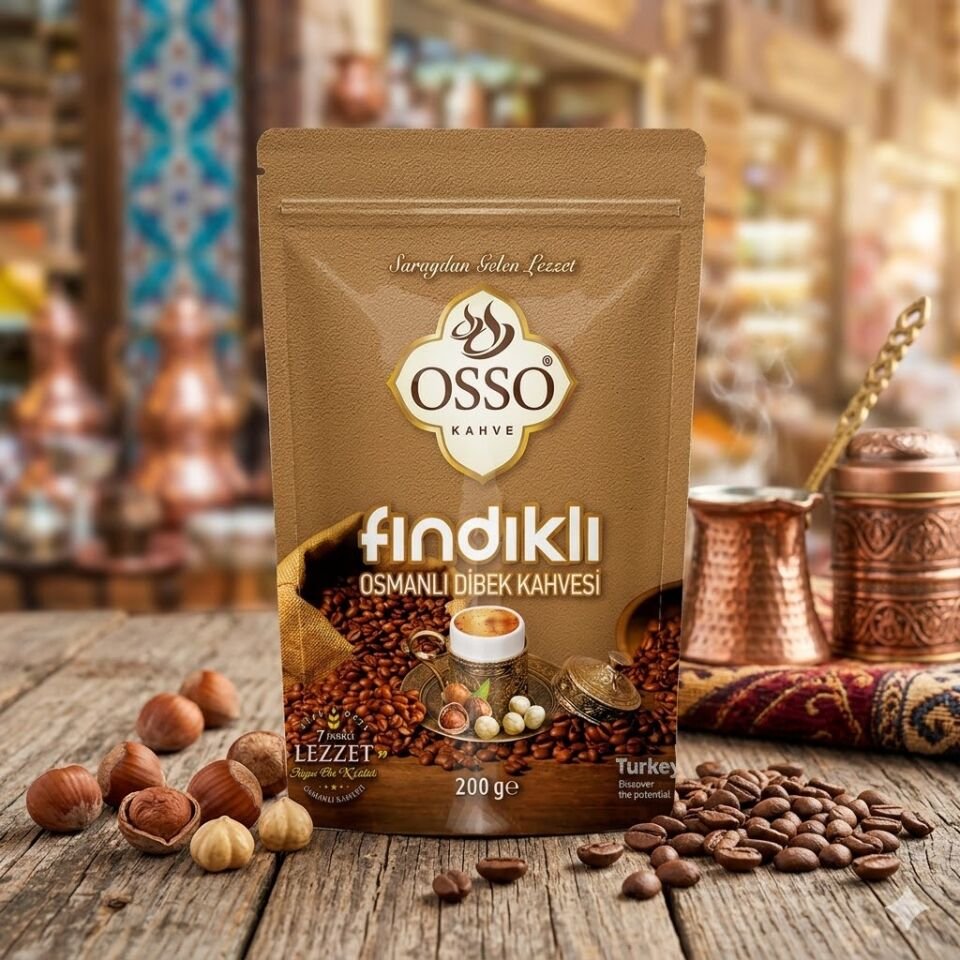 OSSO FINDIKLI OSMANLI DİBEK KAHVESİ 200 gr