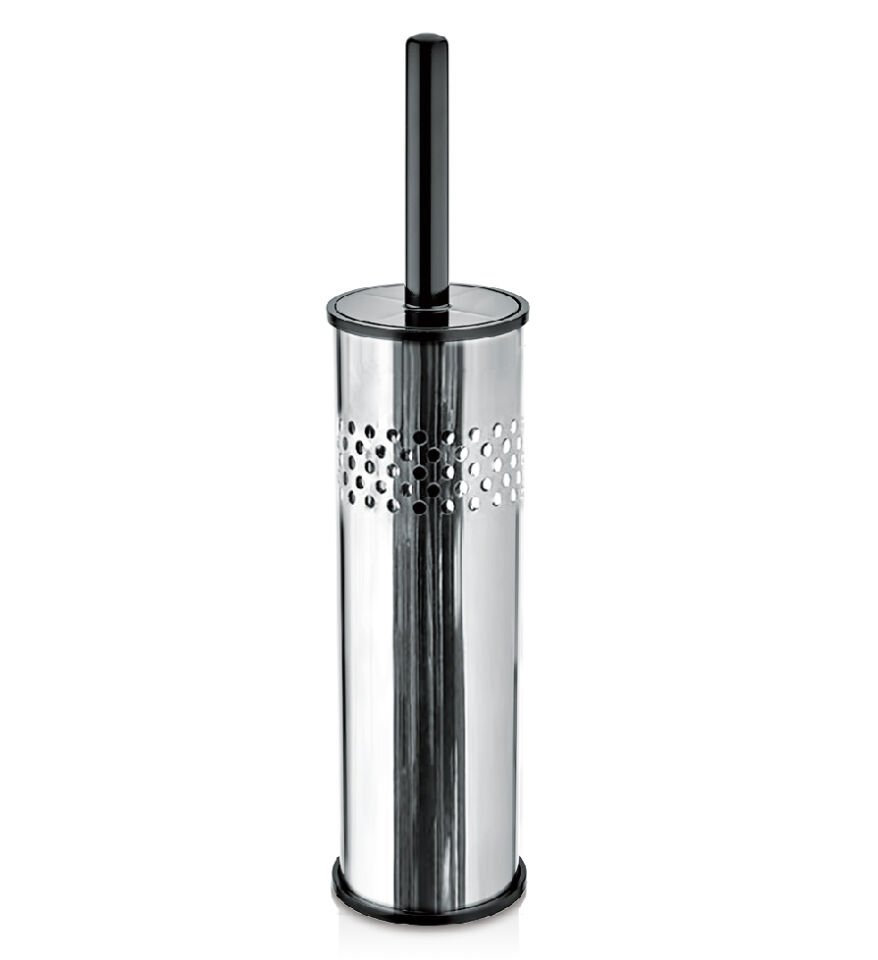 Krom Mikro Delikli Klozet Fırçası