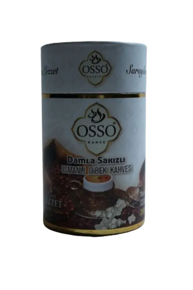 Osso Damla Sakızlı Dibek Kahvesi Silindir Kutu 200gr