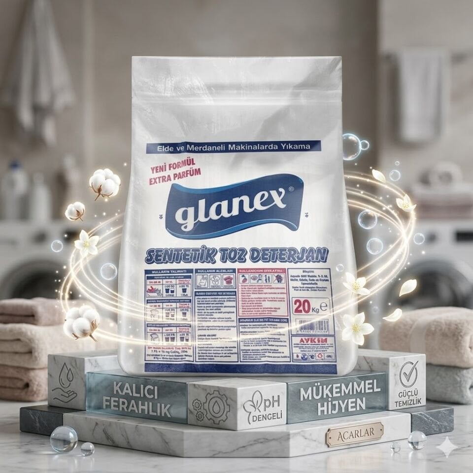 Glanex Toz Deterjan 20Kg