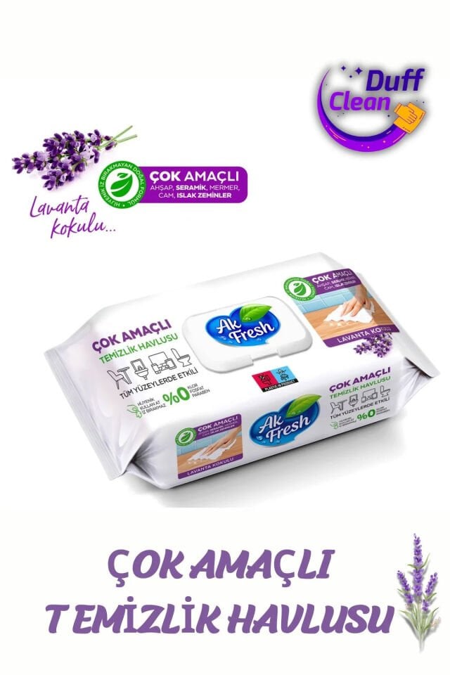 Akfresh Yüzey Havlu 100 Lü